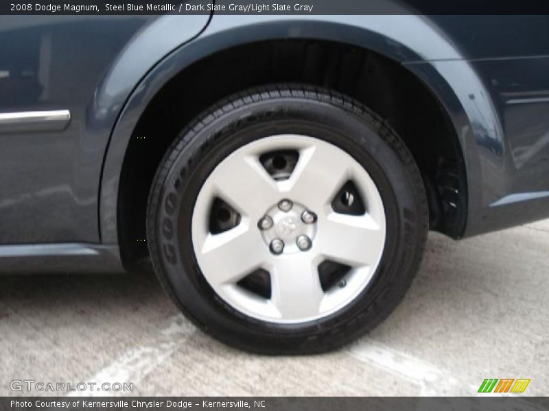 Steel Blue Metallic / Dark Slate Gray/Light Slate Gray 2008 Dodge Magnum