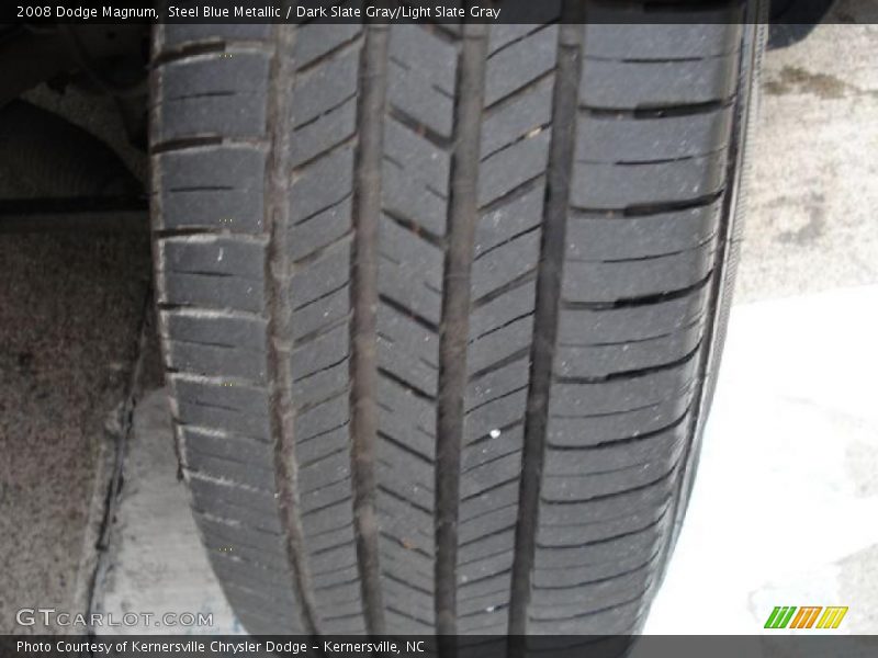 Steel Blue Metallic / Dark Slate Gray/Light Slate Gray 2008 Dodge Magnum