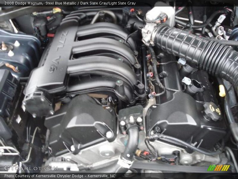 Steel Blue Metallic / Dark Slate Gray/Light Slate Gray 2008 Dodge Magnum