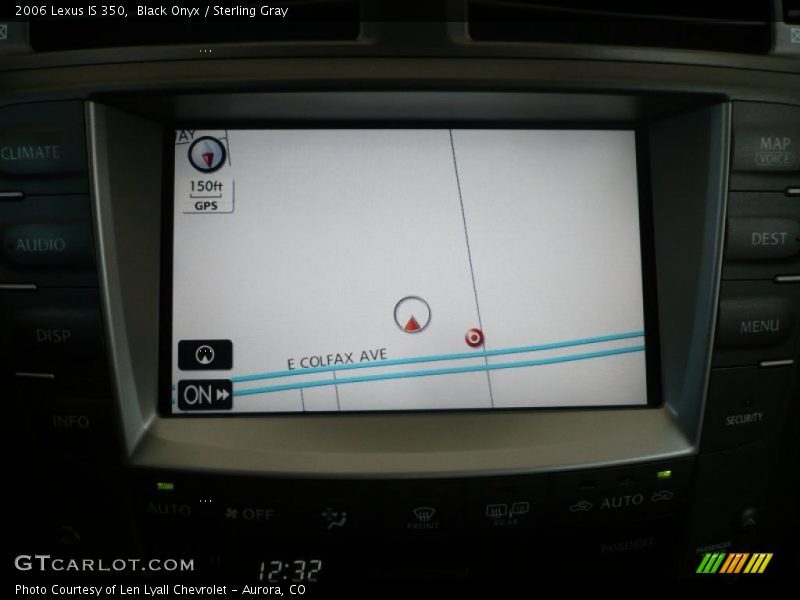 Black Onyx / Sterling Gray 2006 Lexus IS 350