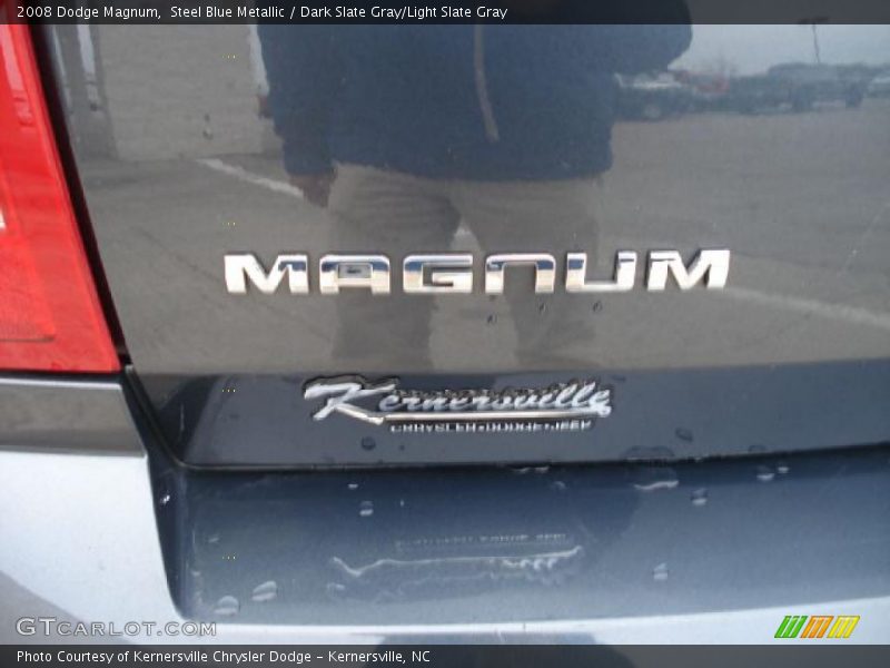 Steel Blue Metallic / Dark Slate Gray/Light Slate Gray 2008 Dodge Magnum