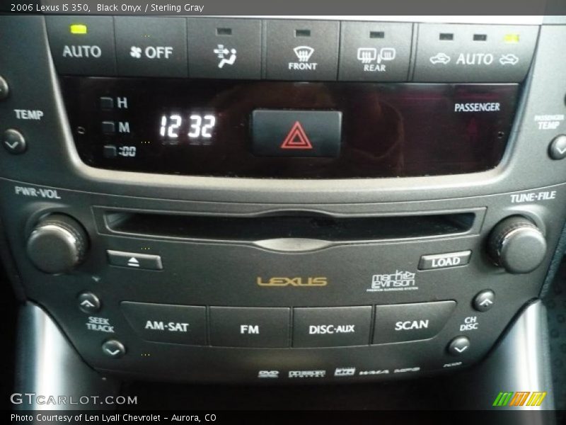 Black Onyx / Sterling Gray 2006 Lexus IS 350