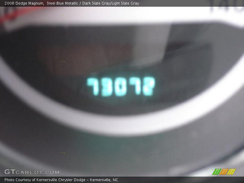 Steel Blue Metallic / Dark Slate Gray/Light Slate Gray 2008 Dodge Magnum