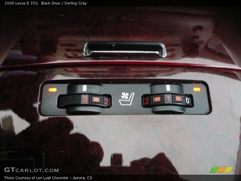 Black Onyx / Sterling Gray 2006 Lexus IS 350
