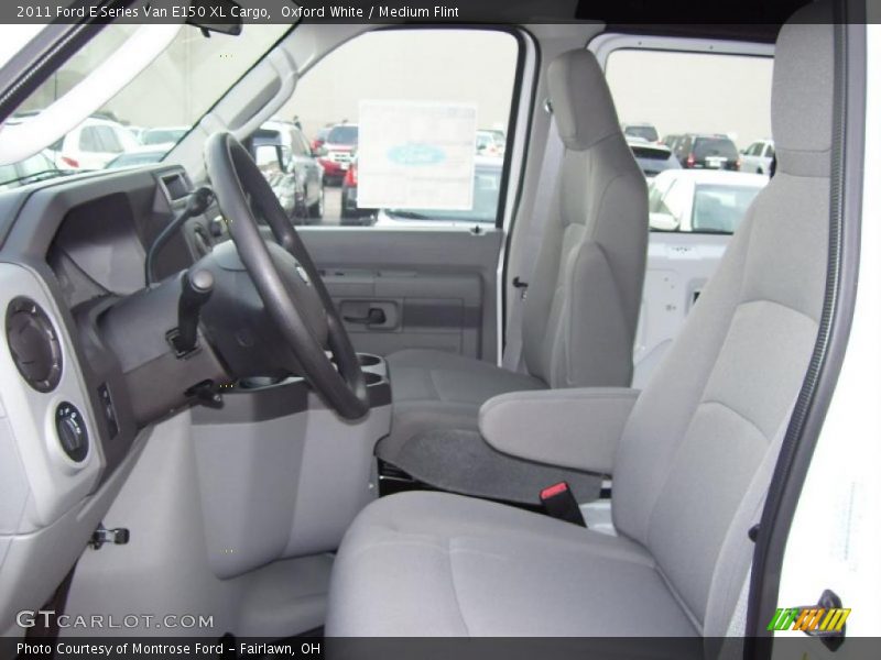  2011 E Series Van E150 XL Cargo Medium Flint Interior