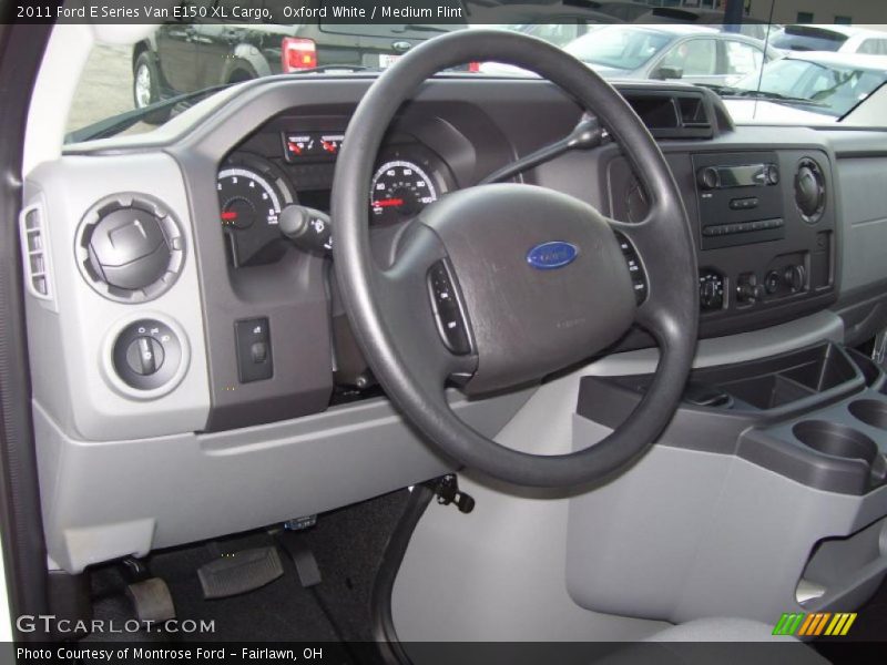 Dashboard of 2011 E Series Van E150 XL Cargo