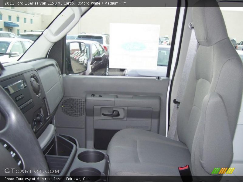 Oxford White / Medium Flint 2011 Ford E Series Van E150 XL Cargo