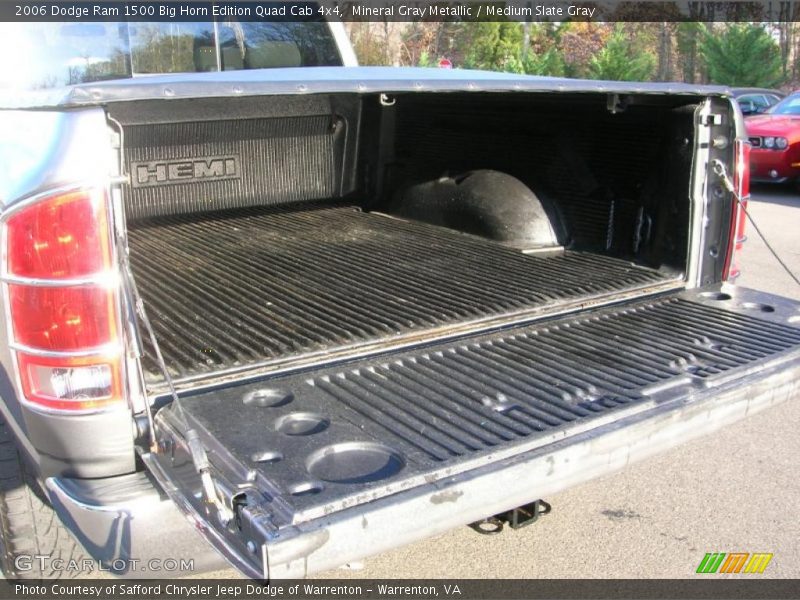 Mineral Gray Metallic / Medium Slate Gray 2006 Dodge Ram 1500 Big Horn Edition Quad Cab 4x4