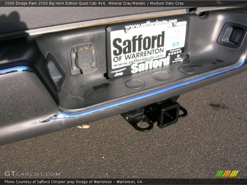 Mineral Gray Metallic / Medium Slate Gray 2006 Dodge Ram 1500 Big Horn Edition Quad Cab 4x4