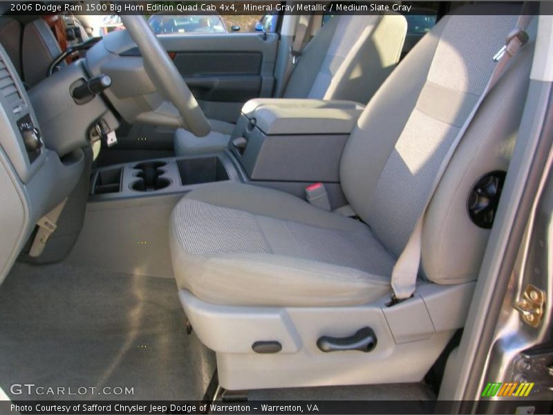 Mineral Gray Metallic / Medium Slate Gray 2006 Dodge Ram 1500 Big Horn Edition Quad Cab 4x4