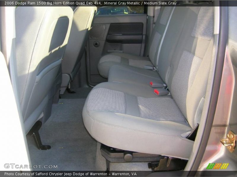 Mineral Gray Metallic / Medium Slate Gray 2006 Dodge Ram 1500 Big Horn Edition Quad Cab 4x4