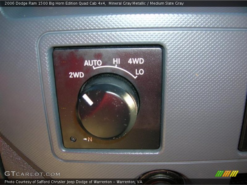 Mineral Gray Metallic / Medium Slate Gray 2006 Dodge Ram 1500 Big Horn Edition Quad Cab 4x4