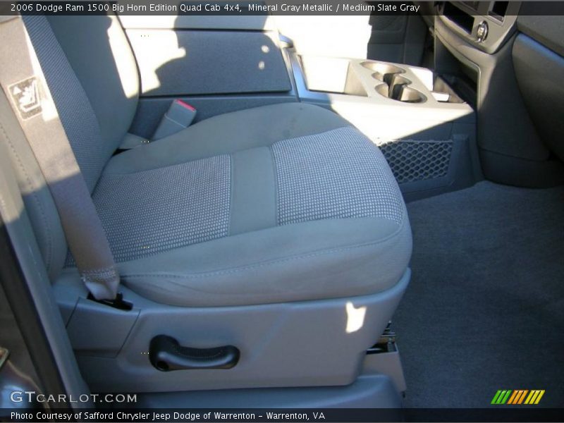 Mineral Gray Metallic / Medium Slate Gray 2006 Dodge Ram 1500 Big Horn Edition Quad Cab 4x4