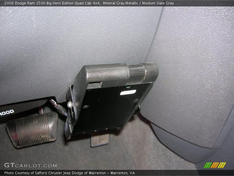 Mineral Gray Metallic / Medium Slate Gray 2006 Dodge Ram 1500 Big Horn Edition Quad Cab 4x4