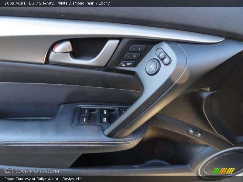 White Diamond Pearl / Ebony 2009 Acura TL 3.7 SH-AWD