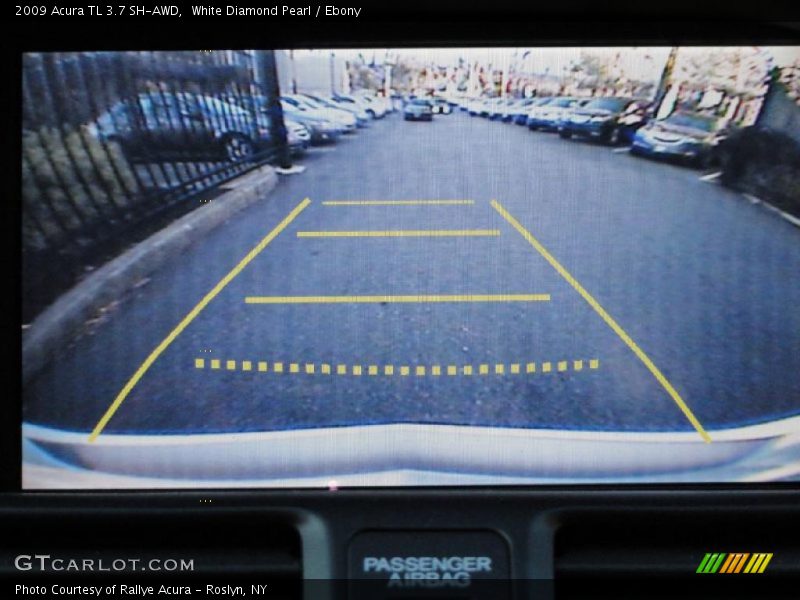 White Diamond Pearl / Ebony 2009 Acura TL 3.7 SH-AWD
