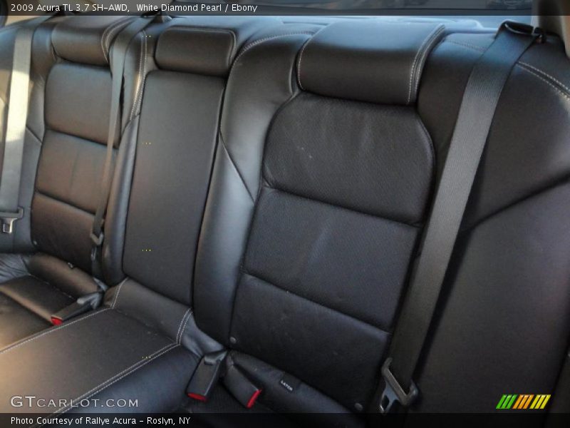 White Diamond Pearl / Ebony 2009 Acura TL 3.7 SH-AWD