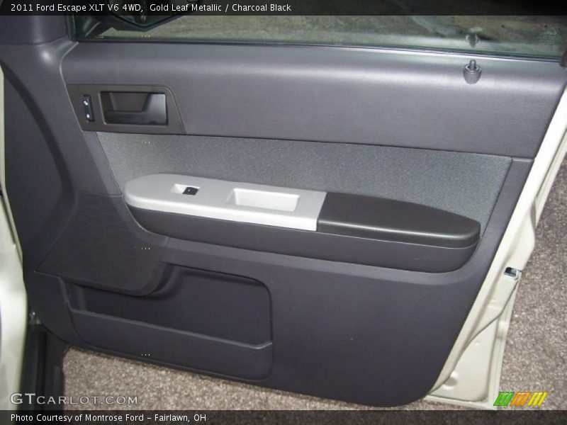 Gold Leaf Metallic / Charcoal Black 2011 Ford Escape XLT V6 4WD