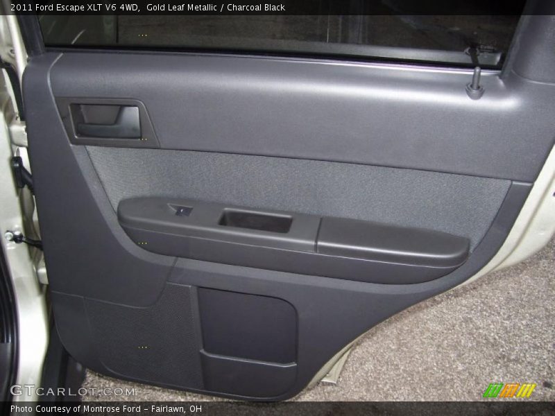Gold Leaf Metallic / Charcoal Black 2011 Ford Escape XLT V6 4WD