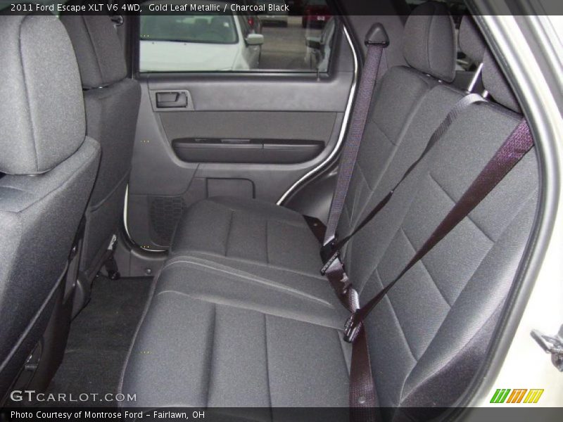  2011 Escape XLT V6 4WD Charcoal Black Interior