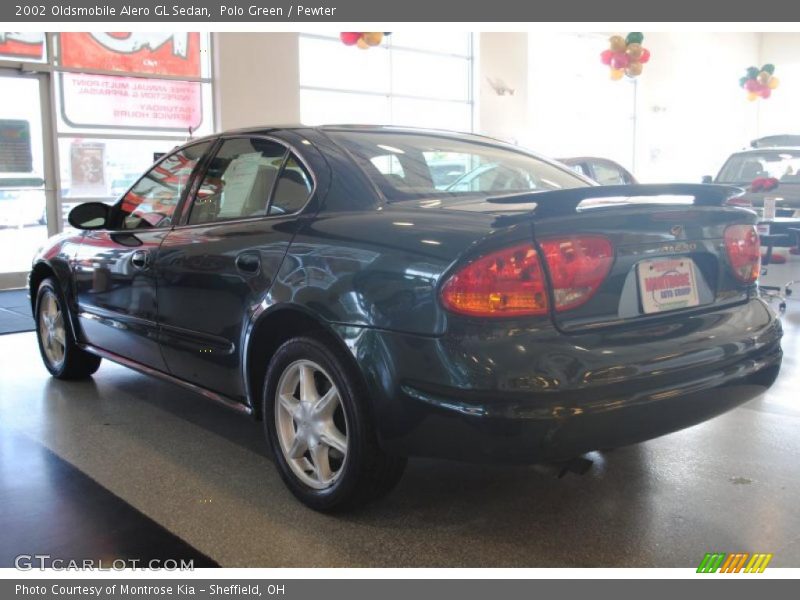 Polo Green / Pewter 2002 Oldsmobile Alero GL Sedan