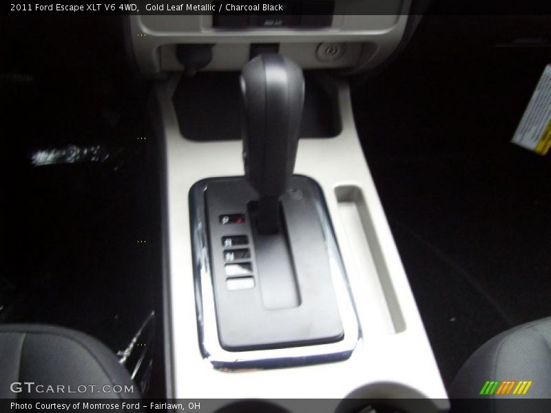  2011 Escape XLT V6 4WD 6 Speed Automatic Shifter