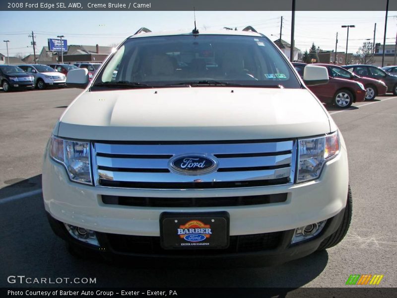 Creme Brulee / Camel 2008 Ford Edge SEL AWD