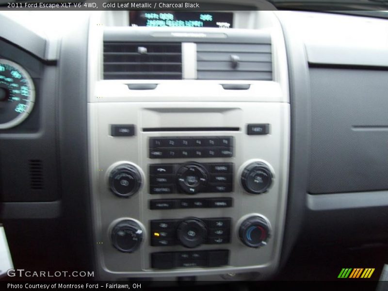 Gold Leaf Metallic / Charcoal Black 2011 Ford Escape XLT V6 4WD