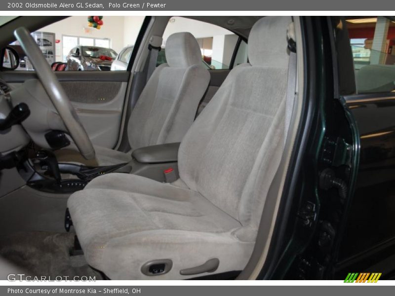 Polo Green / Pewter 2002 Oldsmobile Alero GL Sedan
