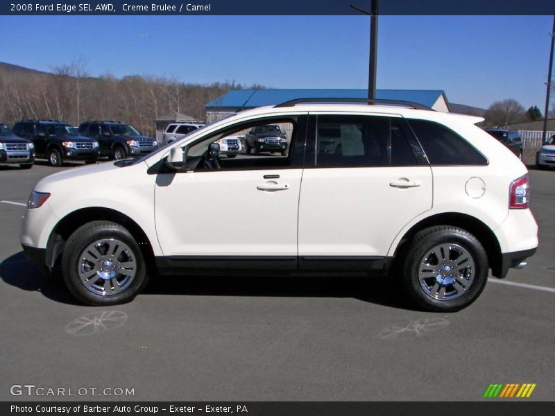 Creme Brulee / Camel 2008 Ford Edge SEL AWD