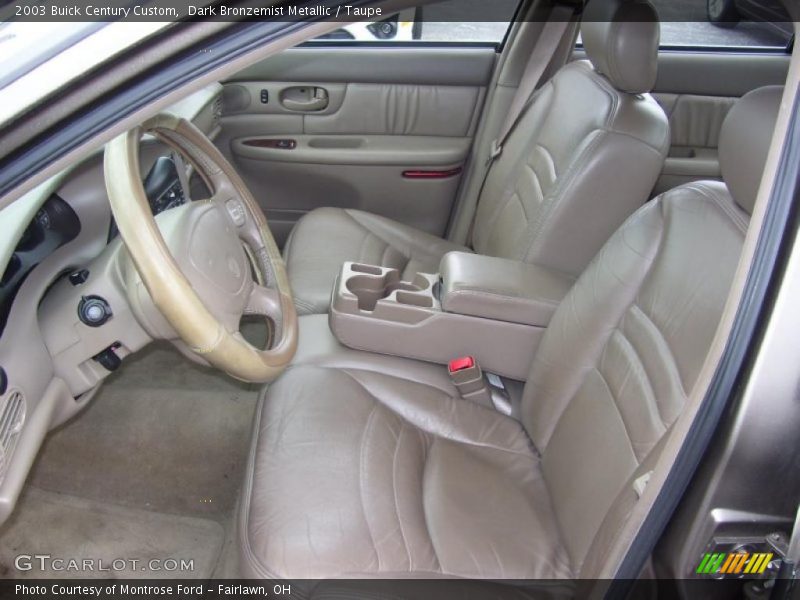 Dark Bronzemist Metallic / Taupe 2003 Buick Century Custom