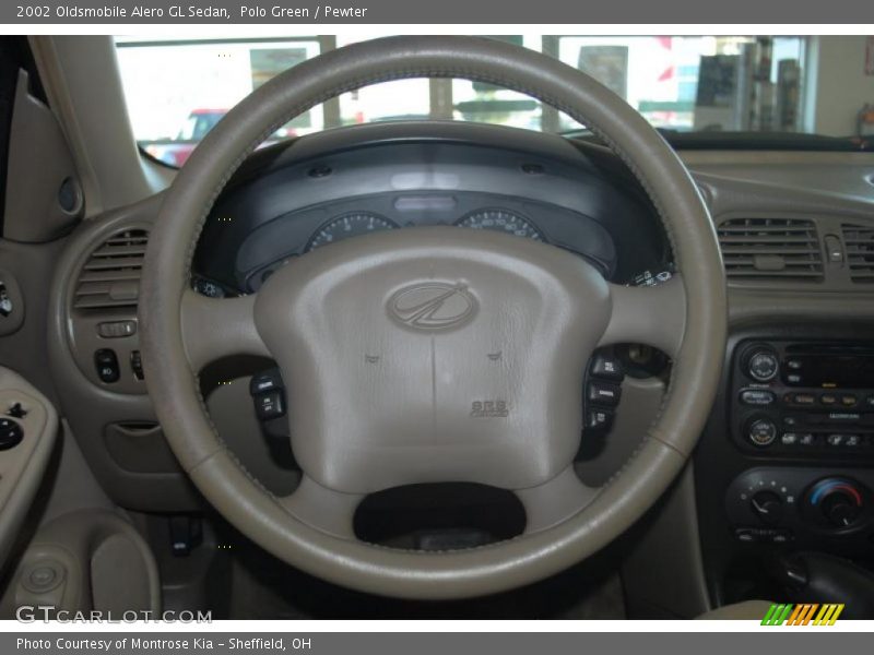 Polo Green / Pewter 2002 Oldsmobile Alero GL Sedan