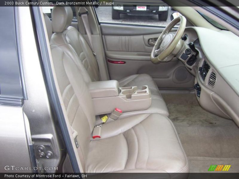 Dark Bronzemist Metallic / Taupe 2003 Buick Century Custom