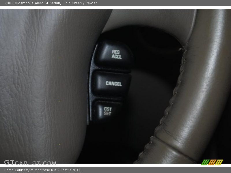 Polo Green / Pewter 2002 Oldsmobile Alero GL Sedan