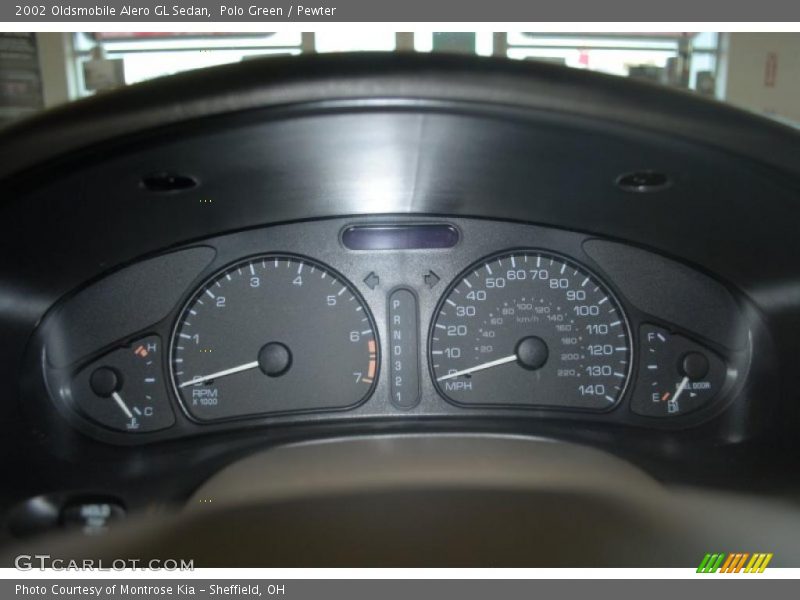 Polo Green / Pewter 2002 Oldsmobile Alero GL Sedan