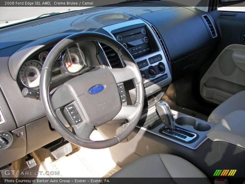 Creme Brulee / Camel 2008 Ford Edge SEL AWD