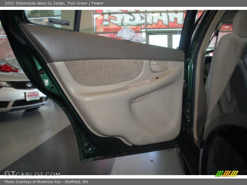 Polo Green / Pewter 2002 Oldsmobile Alero GL Sedan