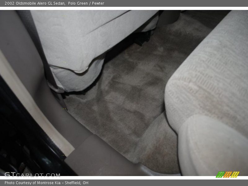 Polo Green / Pewter 2002 Oldsmobile Alero GL Sedan
