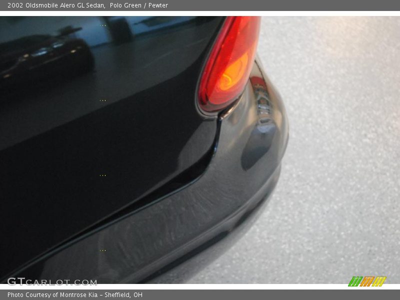 Polo Green / Pewter 2002 Oldsmobile Alero GL Sedan