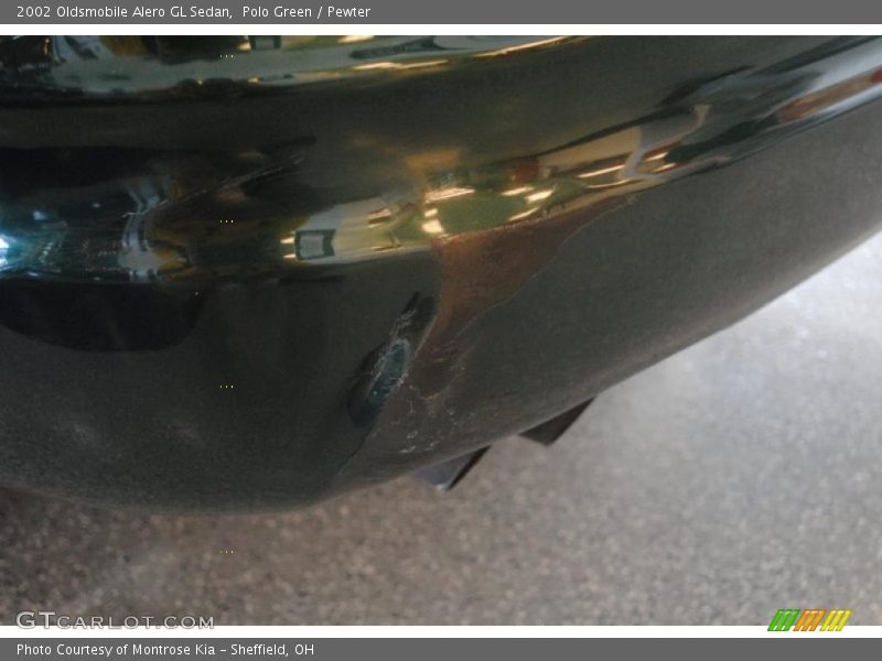 Polo Green / Pewter 2002 Oldsmobile Alero GL Sedan