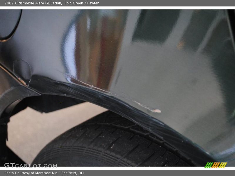Polo Green / Pewter 2002 Oldsmobile Alero GL Sedan