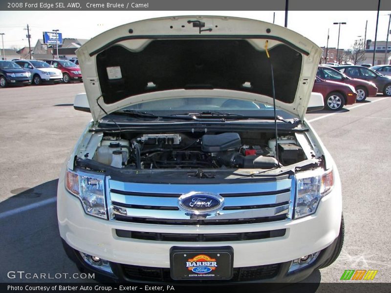 Creme Brulee / Camel 2008 Ford Edge SEL AWD
