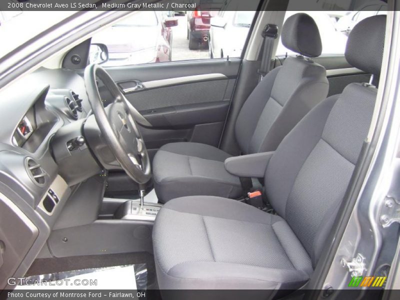 Medium Gray Metallic / Charcoal 2008 Chevrolet Aveo LS Sedan