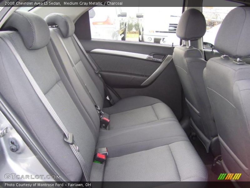 Medium Gray Metallic / Charcoal 2008 Chevrolet Aveo LS Sedan