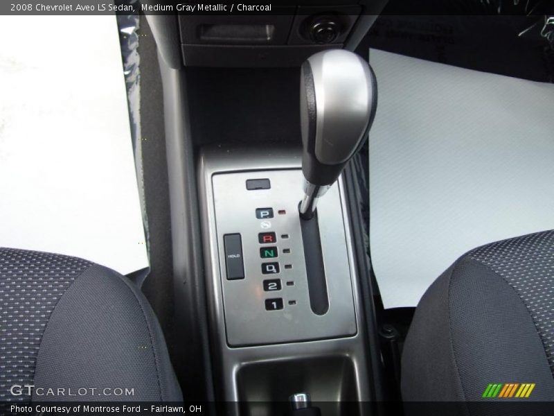 Medium Gray Metallic / Charcoal 2008 Chevrolet Aveo LS Sedan