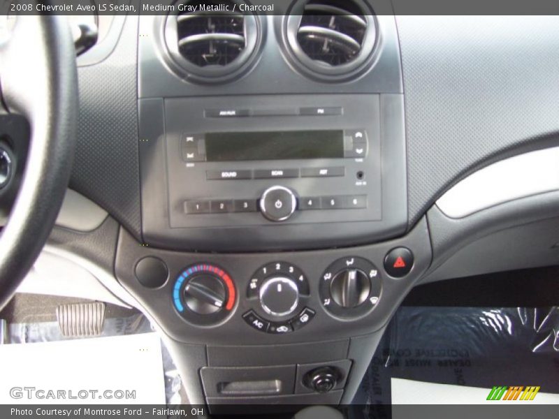 Medium Gray Metallic / Charcoal 2008 Chevrolet Aveo LS Sedan