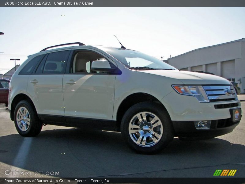 Creme Brulee / Camel 2008 Ford Edge SEL AWD