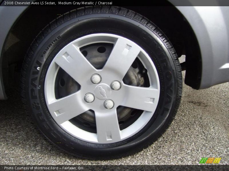 Medium Gray Metallic / Charcoal 2008 Chevrolet Aveo LS Sedan