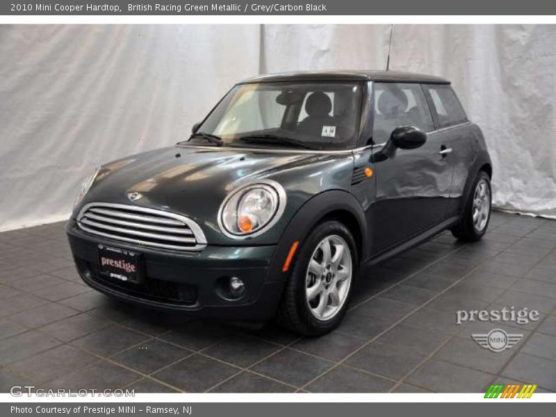 British Racing Green Metallic / Grey/Carbon Black 2010 Mini Cooper Hardtop