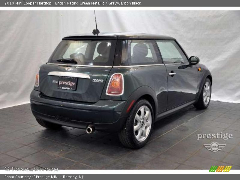 British Racing Green Metallic / Grey/Carbon Black 2010 Mini Cooper Hardtop